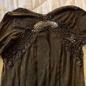 Rhonda Stark long sleeve lace Shirt